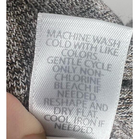 J.Jill Wearever Collection Cuffed Crop Joggers Elastic Waist Pants Brown Large - Picture 10 of 11